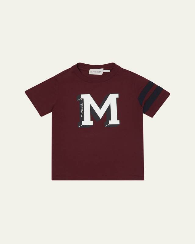 Boy's Big M Graphic Short-Sleeve T-Shirt, Size 4-14